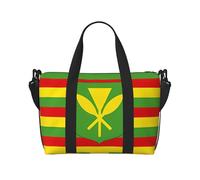 Sac à main avec fermeture éclair - Motif drapeau hawaïen - Idéal pour le travail, les voyages, le fitness, le tourisme - Pour femme
