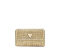 Sac Ã main avec fermeture par rabat et bouton femme Guess Zalina DorÃ© TU