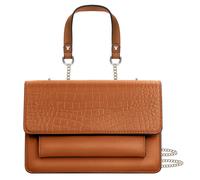Gallantry, sac à bandoulière avec chaîne en métal, marron