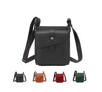 Sac à Main BandoulièRe Dollver, Sac à Main Avec Portefeuille IntéGré, Sac à BandoulièRe En Cuir Au Design Unique (Noir)