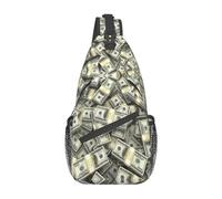 Sac A Main Bandoulieres Argent En Dollars Crossbody Bag Anti-Vol Sac Business Portable Sacs Bandoulière Pour Plein Air Camping Voyages