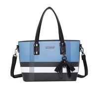 Gallantry, sac Cabas femme avec imprimé et détail de nœud, bleu