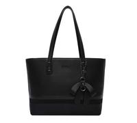 Sac à Main Cabas pour Femme avec N?ud Décoratif Gallantry Noir Noir