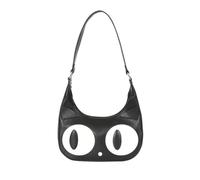Sac à main chat sorcier banni - Sac à bandoulière chat noir kawaii, sac gothique