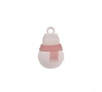 Sac à main chaud et sac à compression chaude, en silicone pour micro-ondes, coussin de thérapie par le froid, sac chauffant réutilisable pour voyage, bureau, utilisation à domicile, blanc (14 x 21 cm)
