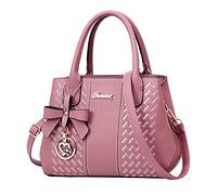 Sac à main classique en toile extra large pour mère d'Amérique et d'Europe, rose, Taille unique