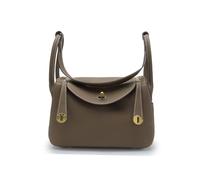 Sac à main classique rétro en cuir de vachette - Sac de médecin polyvalent et élégant