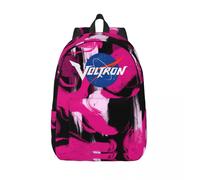 Sac à main cool Voltron Legendary Defender Journey Sturdy Shoulder Voltron Legendary Defender pour hommes Kid Bookbag Back To School Noir