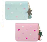 Sac À Main d'amour 4 Pièces, Sac Portefeuille Multifonction, Séparateur Multi-Compartiments, Compact Et Portable, Adapté pour Ranger La Monnaie, Les Cartes De Bus, Les Écouteurs, Etc.