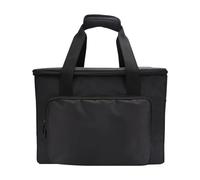 Sac à main de barbier pour salon de coiffure, ciseaux et peignes, grande capacité, tissu Oxford, organiseur pour outils de coiffure, 40 x 28 x 20 cm, noir