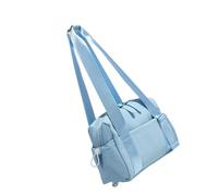 Sac à main de fitness avec grande capacité Sac cosmétique Sports de plein air Salle de sport Séparation humide et sèche Épaule Durable Sports de plein air Trading Sac à main, Couleur : bleu., Taille