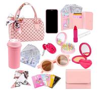 Sac à main de jeu - Déguisement, sac à main miniature, article de jeu créatif et imaginatif, compagnon accessoire élégant | pour jeunes filles, tout-petits, apprenants, de troi