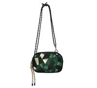 Sac à main de luxe en verre teinté cyan noir tendance pour homme beauté avec sangle réglable Take a walk bolsa de mano para mujer elegante