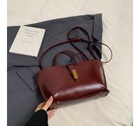 Sac à main de luxe pour légumes de couleur bordeaux pour femmes. Nouveau sac seau mode Ankla rouge, sac à bandoulière, sac messager, porte-monnaie. Sac pratique pour le travail, les courses et les voy