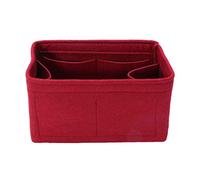 Sac à main de maquillage en feutre - Organiseur de voyage - Pochette de maquillage portable pour sac à main