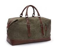 Sac à Main De Sport De Sport De Voyage, Sac De Sport De Voyage Unisexe Toile De Sport De Sport De Nuit Week-End Fourre-Tout Sac à Bandoulière Fourre-Tout D’ent, Army Green, One Size