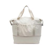 Sac à main de sport fonctionnel - Sacs de voyage extensibles - Séparation sèche et humide - Accessoires de sport spacieux - Organisateurs - Séparation humide et sèche - Sac de sport, beige, Beauté de