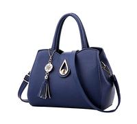 Sac à main de sport pour femme - Sac à main à bandoulière - Portefeuille pour homme - Bleu - Taille unique