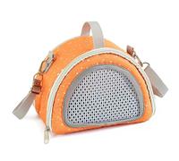 Sac à main de voyage lavable pour animal domestique avec trous ventilés, sangle et fermetures éclair pour voyage quotidien en plein air Sac de transport respirant pour hamster