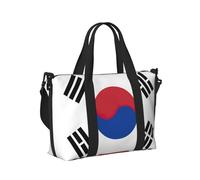 Sac à main de voyage léger et pliable avec imprimé drapeau de la République de Corée pour femmes et hommes pour w nd, gym, vacances