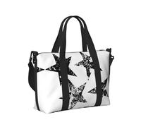 Sac à main de voyage pliable et portable avec imprimé étoiles pour les voyages de w nd et les voyages