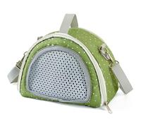 Sac à main de voyage pour animal domestique lavable avec trous ventilés et fermeture éclair pour voyage quotidien en plein air Sac à bandoulière multifonction pour rongeurs