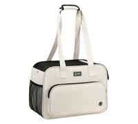 Sac à main de voyage pour animaux de compagnie - Fourre-tout léger pour chiot, chat, lapin, sac de transport respirant, organisateur multi-poches | Assure un transport facile, une retraite confortable