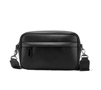 Sac à Main décontracté for Homme, Mallette Grande capacité avec bandoulière, Sacoche for Ordinateur Portable en Cuir PU pour Le Bureau et Les Voyages d'affaires(Crossbody Bag 1)
