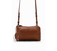 Sac à main - DESIGUAL - 24SAYP01 - Marron - Bandoulière - Zippée - Effet cuir
