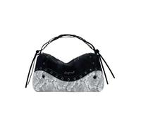 Sac à main - DESIGUAL - Bergamo Snake Patch - Noir - 32x18x9 cm - 100% polyuréthane