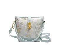 Sac à main d'été en soie jacquard pour femme, nouveau sac à bandoulière polyvalent de style national chinois (Light blue)