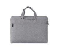 Sac à Main Double for Ordinateur Portable étanche for for Porte-Documents(Light Gray,12.5inch(32x24x2cm))
