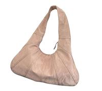 Sac à main élégant en cuir PU souple avec texture plissée - Sac à main décontracté sous les bras - Sac à bandoulière pour femme élégante, b, One Size