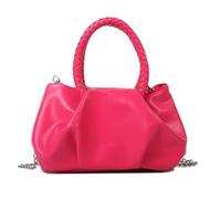 Sac à main élégant en forme de nuage - Artisanat exquis compact mais spacieux - Montrez votre ensemble, Rose vif Hp, Medium
