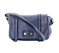 Sac à main en cuir italien MELBOURNE Bleu foncé - OH MY BAG - Bandoulière - L 20 x H 15 x P 10cm - 476g