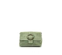 Sac à main en cuir nubuck VERONE SUEDE Vert amande