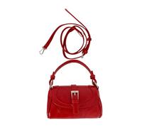 Sac à main en cuir pour femme, sac à bandoulière mignon, sac à main à bandoulière avec poignée sur le dessus et sangle amovible, sac à main en cuir synthétique, Rouge