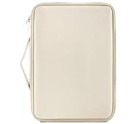 Sac à main en cuir PU for tablette, adapté à Samsung Galaxy Tab S11 S10 S9 S8 Ultra 14.6 "Plus 12.4 S7 11, pochette universelle for ordinateur portable(Ivory,S11 S9 S8 S7 11inch)