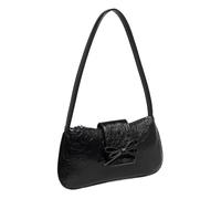 Sac à main en cuir synthétique avec nœuds pour mariage, aisselle, sac à main pour femme à la recherche de praticité et de style, sac à bandoulière élégant, Noir , One Size