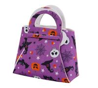 Sac à main en feutre en forme de citrouille de grande capacité pour enfants, rangement de bonbons et décoration d'événement, essentiel pour les réunions de famille, b, One Size