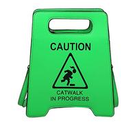 Sac à main en forme de prudence personnalisé pour femme - Sac à bandoulière transparent pour femme, Vert, Taille unique