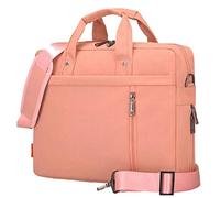 Sac à Main en Nylon Sacoche Porte Documents Serviettes Pochette pour Ordinateur Portable 13-17 Pouces