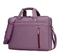 Sac à Main en Nylon Sacoche Porte Documents Serviettes Pochette pour Ordinateur Portable 13-17 Pouces