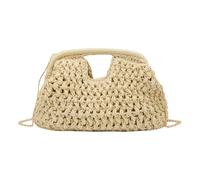 Sac À Main En Paille Sac À Main Tressé Grand Large Tendance Et Facile À