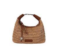 Sac à main en paille tressée pour femmes, avec fermeture éclair, pochette d'été pour la plage, sac léger à bandoulière pour voyager, faire du shopping, travailler, sortir ou un usage quotidien