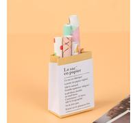 Sac À Main En Papier Écologique 1:12 Fait À La Main Pour Maison De Poupée, Bricolage Miniature, Décor De Poupée, Sac De Shopping À La Mode, Sac D'Arrangement De Fleurs