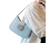 Sac à main en PU pour femmes et filles Élégant et pratique Portefeuille simple Sac à bandoulière PU Messenger Un must pour les sacs modernes pour des messagers élégants et polyvalents à la mode, bleu