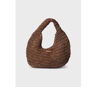 Sac à main en raphia à fini brillant | TINEO Unique