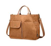 Sac à main en velours côtelé de grande capacité, sac à bandoulière tendance avec sangles réglables, convient pour le travail, l'école, le shopping, sac élégant en velours côtelé, grande épaule pour
