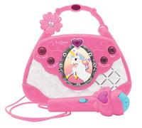 Sac à main enceinte musicale avec micro licorne rose TU
